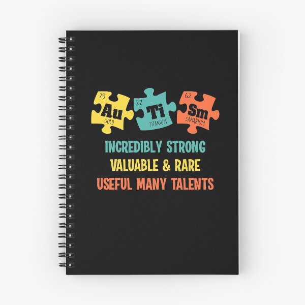 Item preview, Autism Awareness - Periodic Puzzle Science Teacher designed and sold by Dressed For  Duty.