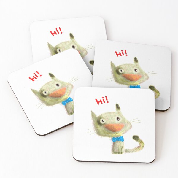 Item preview, Friendly cat. designed and sold by Garrincha Toonz.
