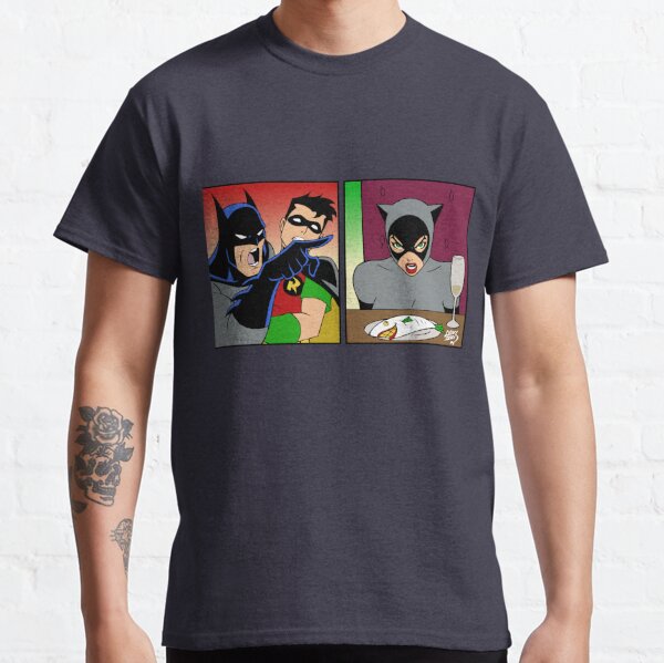 Bat Yelling at Cat Meme Classic T-Shirt