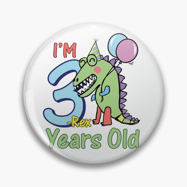 Item preview, ThreeRex 3rd Birthday shirt designed and sold by minchakorn.