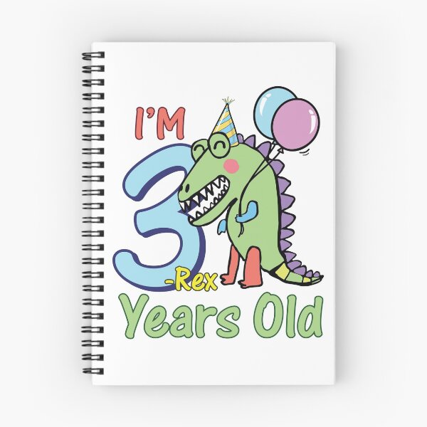 Item preview, ThreeRex 3rd Birthday shirt designed and sold by minchakorn.