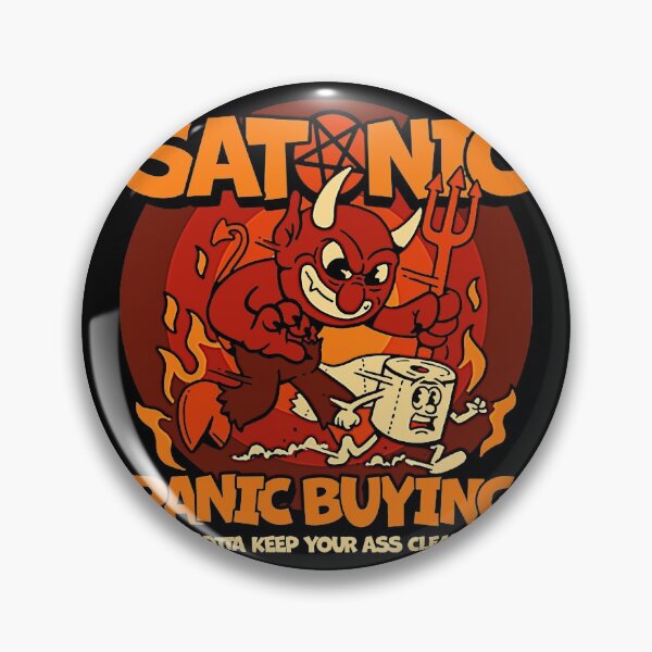 Item preview, Satanic Panic Buying T-Shirt designed and sold by hotungmau2035.