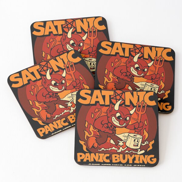 Item preview, Satanic Panic Buying T-Shirt designed and sold by hotungmau2035.