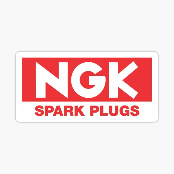 "NGK Spark Plugs" Sticker by jivinlovias Redbubble