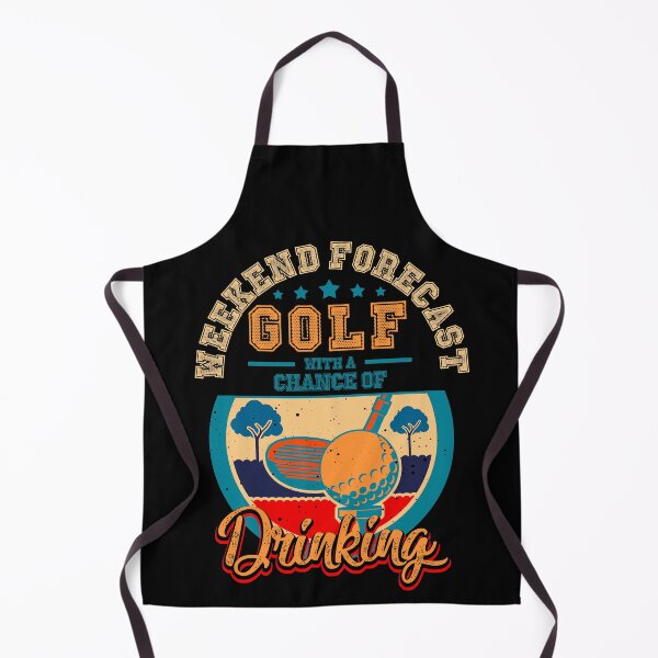 Item preview, Vintage Weekend Golf With A Chance Of Drinking Forecast Golf Funny Golf Gift Golfer Player designed and sold by BaseStore.