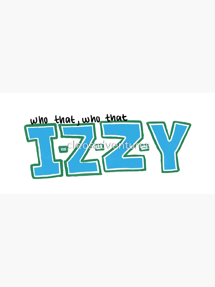 Fancy Izzy Islander Sticker For Sale By Cleosadventures Redbubble