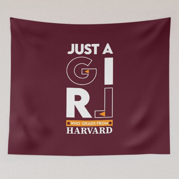 Item preview, Just A Girl Who Graduate from Harvard | Gift For Girls | Harvard University, College designed and sold by graphic-genie.