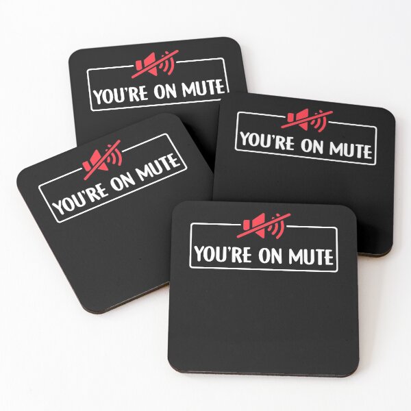 Item preview, You're on mute Funny Silence Status1 designed and sold by BaseStore.
