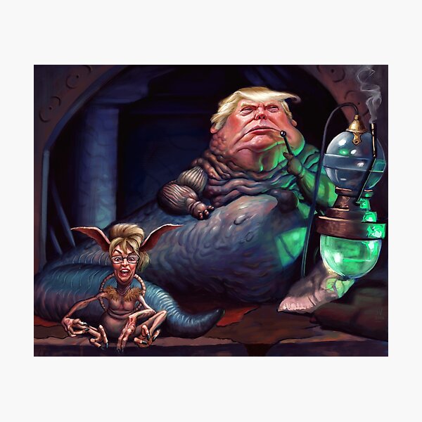 Item preview, Jabba the Trump designed and sold by DylanVermeul.
