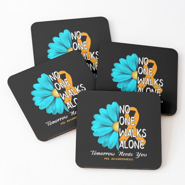 Item preview, MS Awareness No One Walks Alone Tomorrow Needs You designed and sold by fannieuxp59.