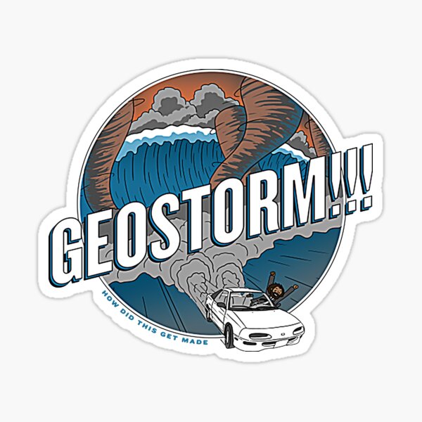 Camiseta GeoStorm Pegatina