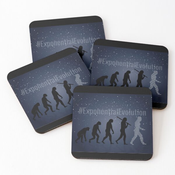 Item preview, #ExponentialEvolution designed and sold by EcstadelicNET.