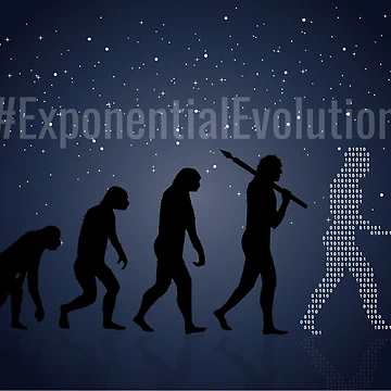 Artwork thumbnail, #ExponentialEvolution by EcstadelicNET