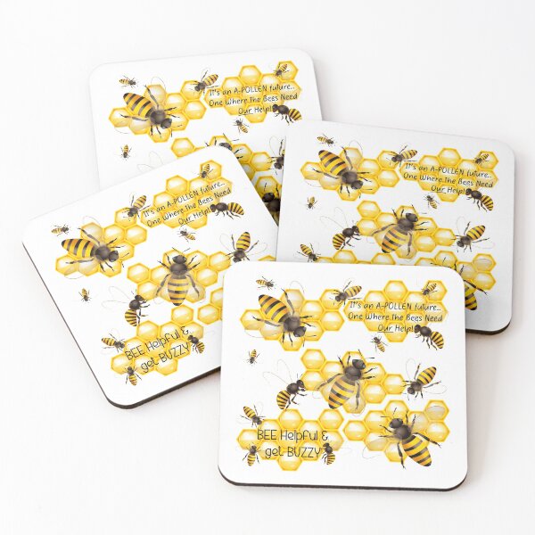 Item preview, Needy Bee Puns! (On White) designed and sold by PawsitiveMum.