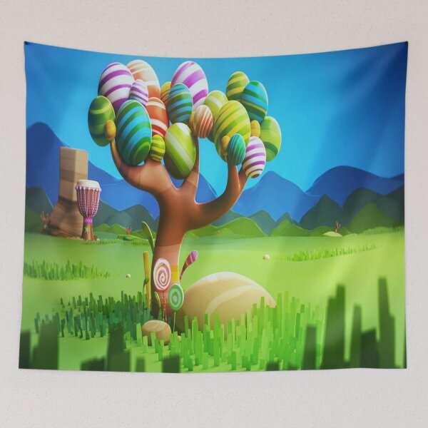 Item preview, Cartoon Candy tree designed and sold by Creative fashion Mix.