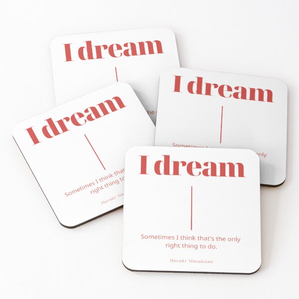 Item preview, Haruki Murakami Sometimes I think that's the only  right thing to do designed and sold by BibbsVincent.