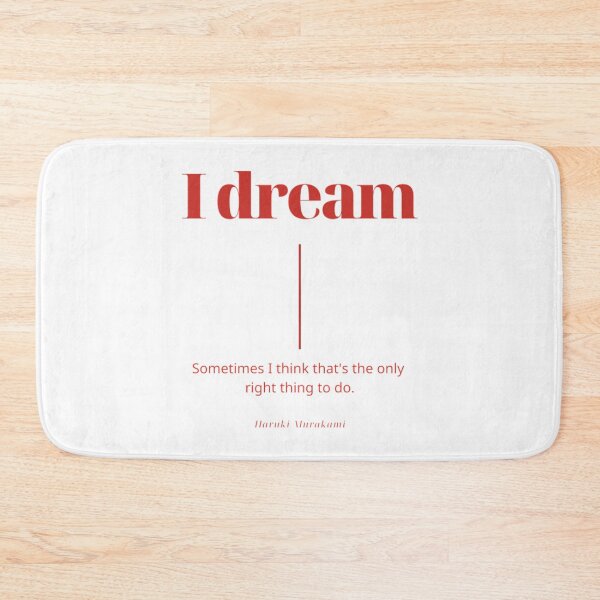 Item preview, Haruki Murakami Sometimes I think that's the only  right thing to do designed and sold by BibbsVincent.