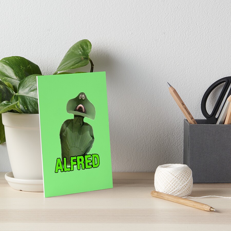 "Alfred Johnson and Friends " Art Board Print for Sale by oldschool