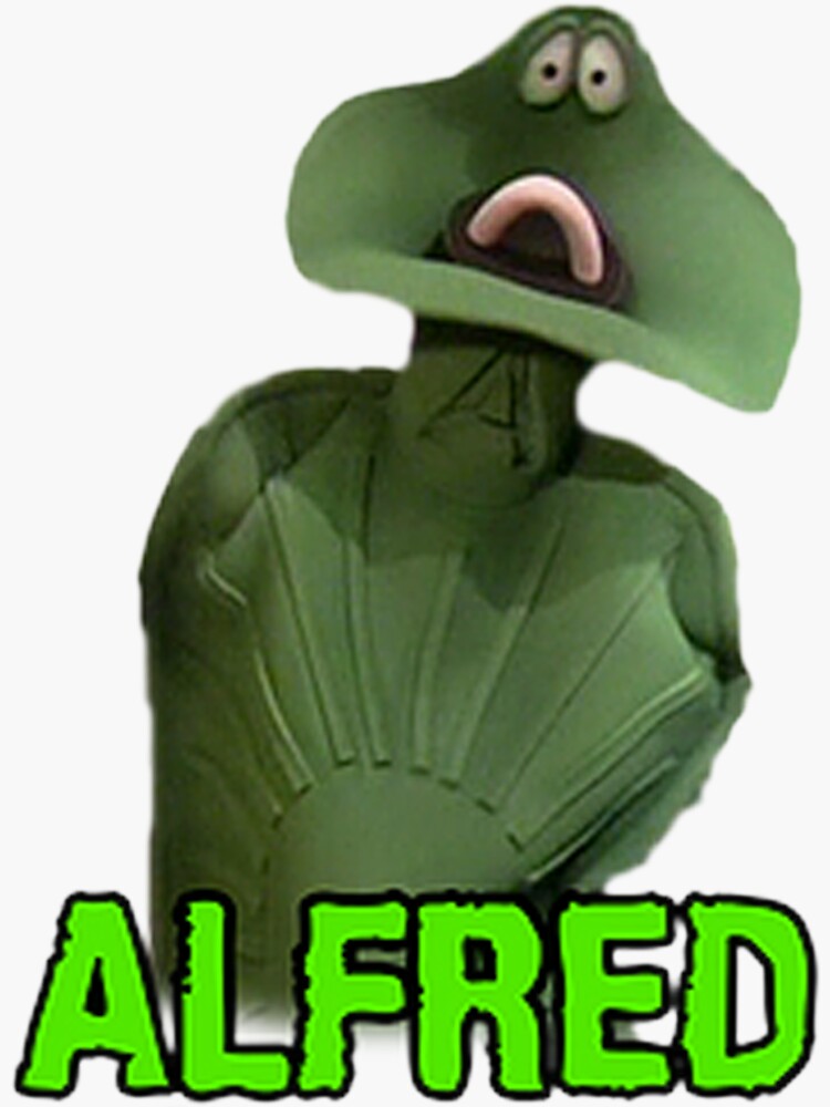 "Alfred Johnson and Friends " Sticker for Sale by oldschoolkids Redbubble