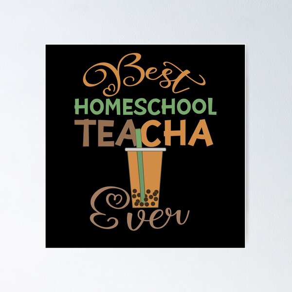 Artikelvorschau, Bester Homeschool-Lehrer (TeaCha) aller Zeiten - diese Home-School-Mutter läuft auf Tee-Chai entworfen und verkauft von We-thePixels.