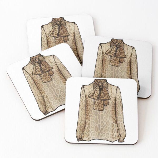 Item preview, Animal Print Blouse Sticker designed and sold by FabCreative.