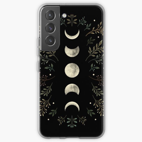 Moonlit Garden-Olive Green Samsung Galaxy Soft Case