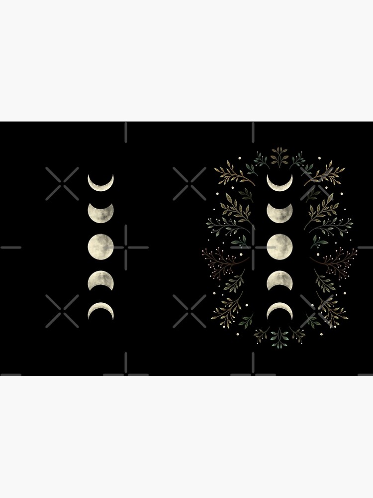 Moonlit Garden-Olive Green by episodicDrawing