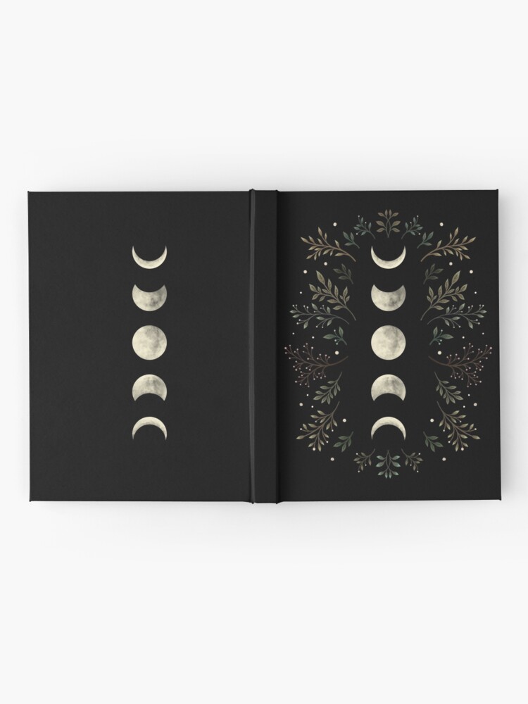 Alternate view of Moonlit Garden-Olive Green Hardcover Journal