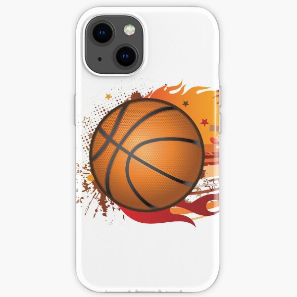 Basketball In Fire Iphone Case For Sale By Lovingangela Redbubble