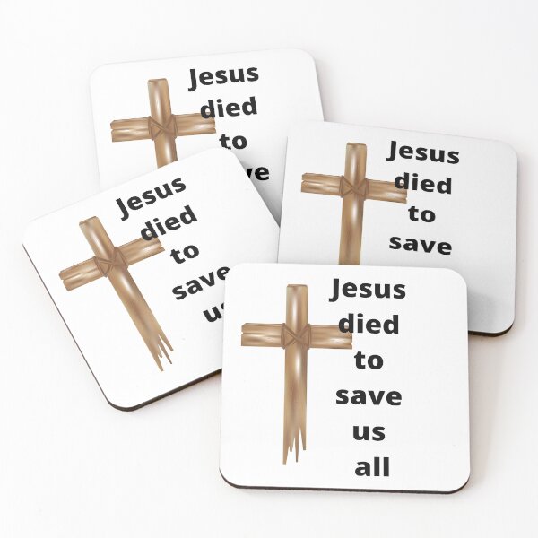 Item preview, Jesus Died To Save Us All designed and sold by kindryb.