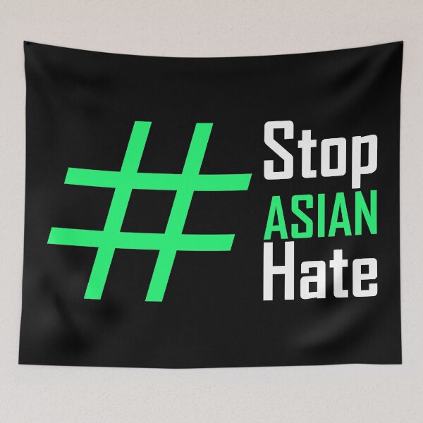 Item preview, Stop Asian Hate | #stopasianhate | Turquoise designed and sold by Qestar.