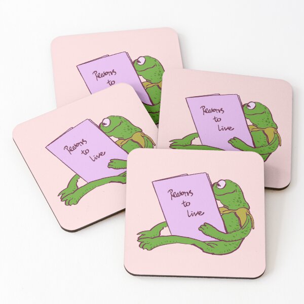Item preview, I draw that picture of kermit the frog reading a book finding reasons to live. The muppets meme. designed and sold by RansRoom.