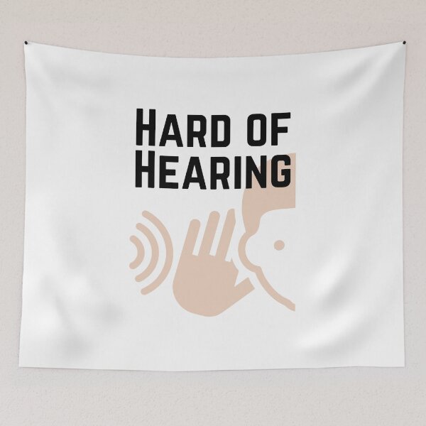 Item preview, Hard of Hearing  designed and sold by DocTeen.