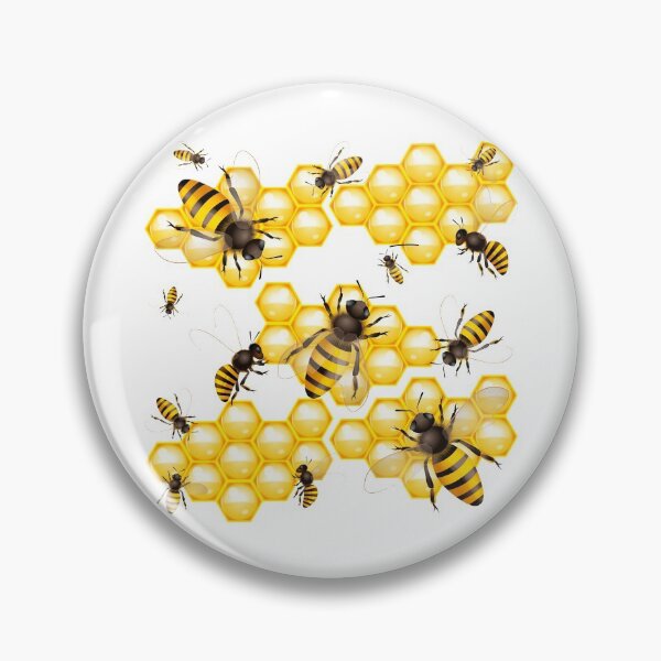 Item preview, Needy Bees (NO Puns TEXT - On White) designed and sold by PawsitiveMum.