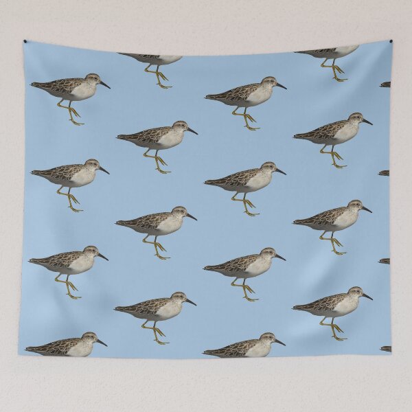 Item preview, Sharp-tailed Sandpiper Bird Painting designed and sold by DiomediaDesigns.