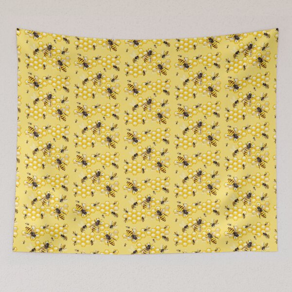 Item preview, Needy Bees (NO Puns TEXT - On Yellow) designed and sold by PawsitiveMum.