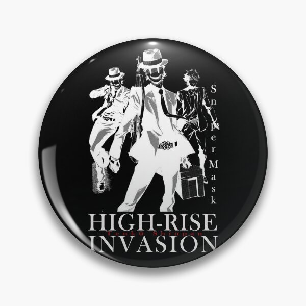 Item preview, High Rise Invasion Tenku Shinpan TShirt designed and sold by Mr-Whatever.