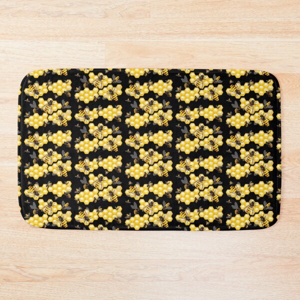 Item preview, Needy Bees (NO Puns TEXT - On Black) designed and sold by PawsitiveMum.