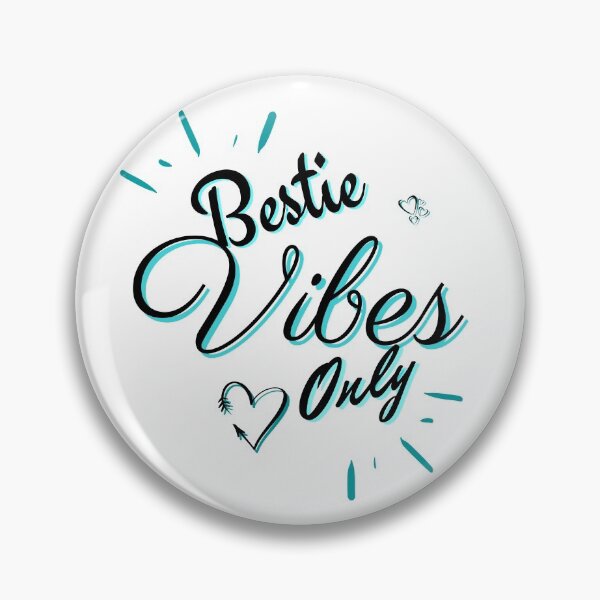 Item preview, Bestie Vibes Only Design Blue bt designed and sold by Amon Ferg.