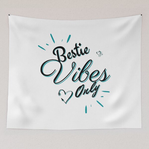 Item preview, Bestie Vibes Only Design Blue bt designed and sold by Amon Ferg.