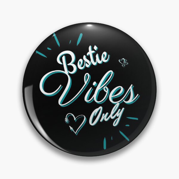 Item preview, Bestie Vibes Only Design Blue wt designed and sold by Amon Ferg.