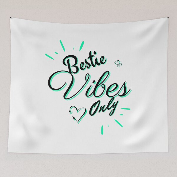 Item preview, Bestie Vibes Only Design Green bt designed and sold by Amon Ferg.