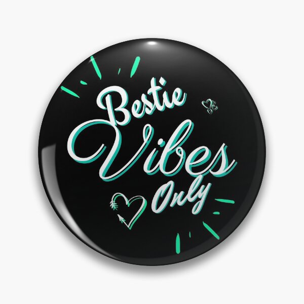 Item preview, Bestie Vibes Only Design Green wt designed and sold by Amon Ferg.