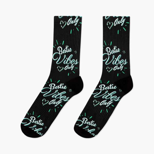 Item preview, Bestie Vibes Only Design Green wt designed and sold by Amon Ferg.