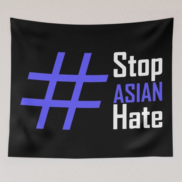 Item preview, Stop Asian Hate | #stopasianhate | Indigo designed and sold by Qestar.