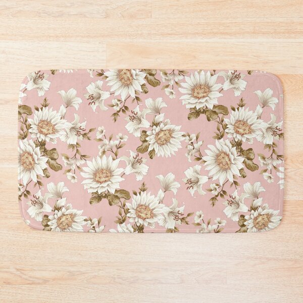 Item preview, White sunflower_Light pink designed and sold by goldstar1930.