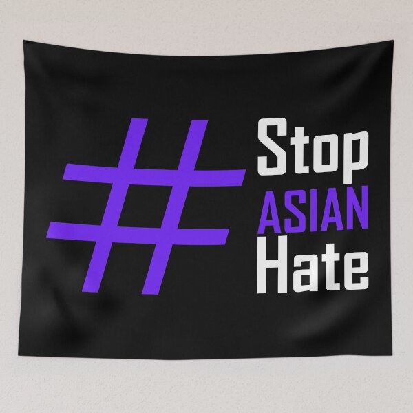 Item preview, Stop Asian Hate | #stopasianhate | Purple designed and sold by Qestar.