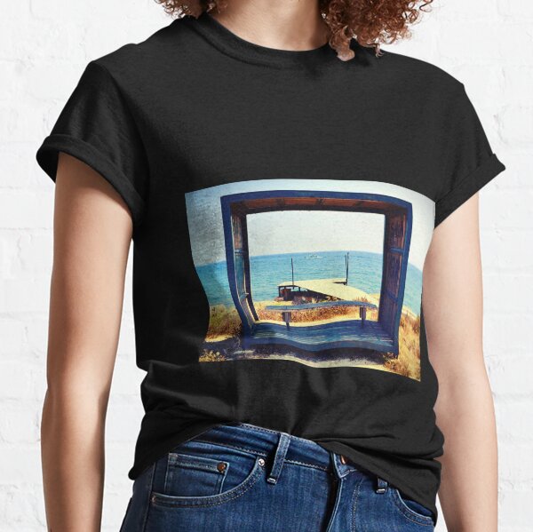 A Boat Passes By Classic T-Shirt