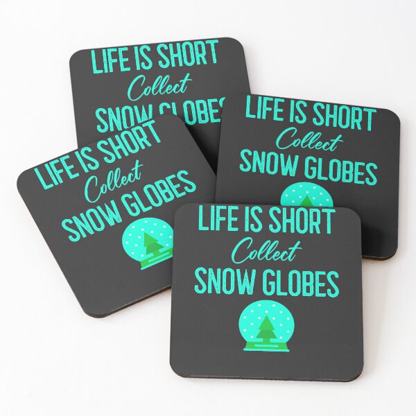 Item preview, Life Is Short Collect Snow Globes designed and sold by EricJP.