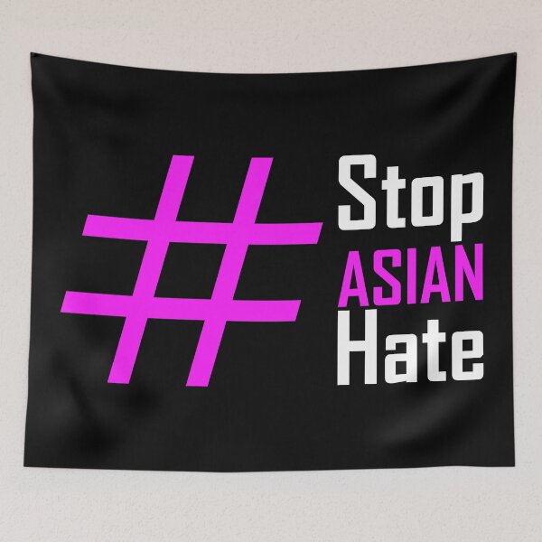 Item preview, Stop Asian Hate | #stopasianhate | Magenta designed and sold by Qestar.